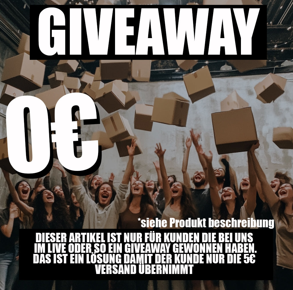 Giveaway Versand (TikTok Namen angeben)